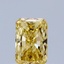 0.29 Ct. Fancy Intense Yellow Radiant Lab Grown Diamond