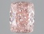 0.37 Ct. Fancy Intense Pink Cushion Lab Grown Diamond