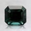 7.1x6.4mm Unheated Teal Emerald Sapphire