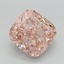 4.50 Ct. Fancy Intense Pink Cushion Lab Grown Diamond