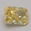 3.10 Ct. Fancy Vivid Yellow Radiant Lab Grown Diamond