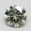 2.02 Ct. Fancy Intense Green Round Lab Grown Diamond
