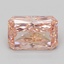 6.10 Ct. Fancy Vivid Pink Radiant Lab Grown Diamond