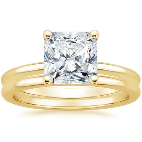 18K Yellow Gold Perfect Fit Bridal Set