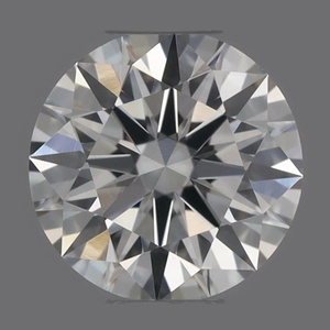 Round diamond — real photo