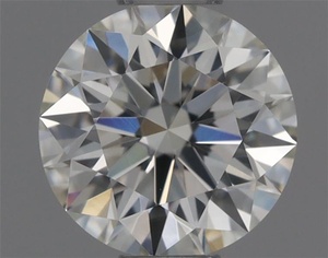 Round diamond — real photo