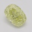 0.78 Ct. Fancy Yellow Cushion Diamond
