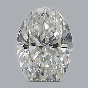 Oval diamond — real photo