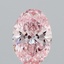 1.73 Ct. Fancy Vivid Pink Oval Lab Grown Diamond