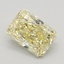 1.41 Ct. Fancy Yellow Radiant Lab Grown Diamond