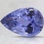10.2x6.9mm Unheated Violet Pear Sapphire