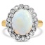 Edwardian Opal Cocktail Ring
