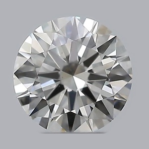 Round diamond — real photo