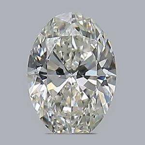 Oval diamond — real photo