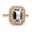 Modern Aquamarine Vintage Ring