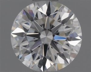 Round diamond — real photo