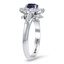 The Elike Ring, smalltop view on a hand