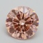 1.72 Ct. Fancy Intense Pink Round Lab Grown Diamond