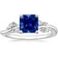 18K White Gold Arden Diamond Ring (1/6 ct. tw.), smalltop view