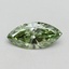 0.50 Ct. Fancy Vivid Green Marquise Lab Grown Diamond
