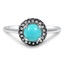 Modern Turquoise Vintage Ring