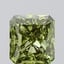 2.51 Ct. Fancy Vivid Green Radiant Lab Grown Diamond