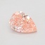 0.52 Ct. Fancy Vivid Pink Pear Lab Grown Diamond