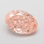 2.54 Ct. Fancy Vivid Pink Oval Lab Grown Diamond