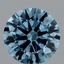 2.68 Ct. Fancy Vivid Blue Round Lab Grown Diamond