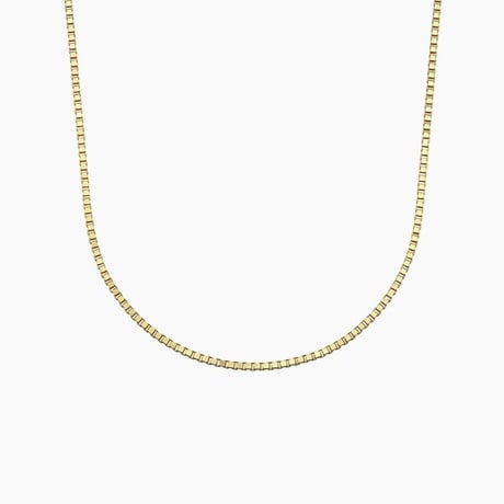 Riley Box Chain Necklace (1.2mm)