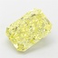 2.53 Ct. Fancy Vivid Yellow Radiant Lab Grown Diamond