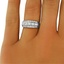 The Mosa Ring, smalltop view on a hand