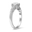 The Guenna Ring, smalltop view on a hand