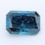 2.06 Ct. Fancy Deep Blue Radiant Lab Grown Diamond