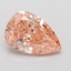 2.03 Ct. Fancy Vivid Pink Pear Lab Grown Diamond