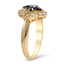 The Tauret Ring, smalltop view on a hand