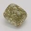 0.70 Ct. Fancy Deep Brownish Yellow Cushion Diamond