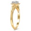 The Nevsa Ring, smalltop view on a hand