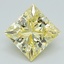 2.48 Ct. Fancy Intense Yellow Princess Lab Grown Diamond