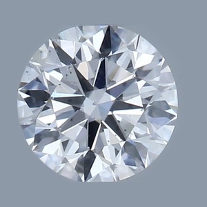Round diamond — real photo