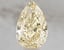 1.01 Ct. Fancy Intense Yellow Pear Lab Grown Diamond