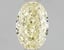 1.10 Ct. Fancy Intense Yellow Oval Lab Grown Diamond