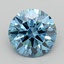 1.78 Ct. Fancy Vivid  Blue Round Lab Grown Diamond
