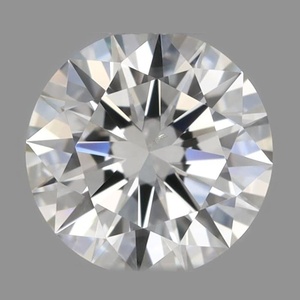 Round diamond — real photo