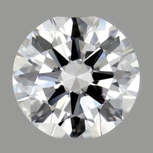 Round diamond — real photo