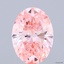 2.16 Ct. Fancy Vivid Pink Oval Lab Grown Diamond