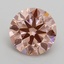 2.46 Ct. Fancy Intense Pink Round Lab Grown Diamond