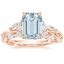 14K Rose Gold Secret Garden Diamond Ring (1/2 ct. tw.), smalltop view