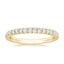 18K Yellow Gold Amelie Three-Quarter Coverage Diamond Ring (1/2 ct. tw.), smalltop view