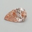 0.40 Ct. Fancy Vivid Pink Pear Lab Grown Diamond